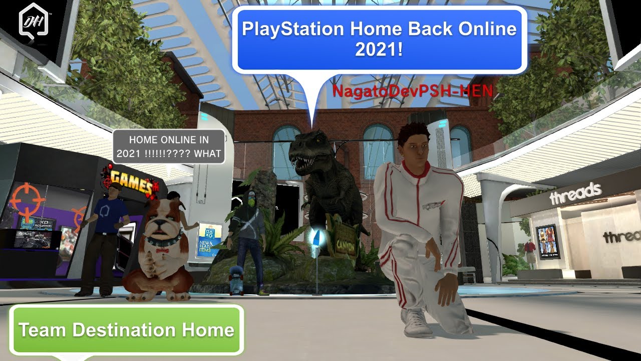 PlayStation Home Back Online 2021 Teaser | Destination Home × PS Online Network Emulated