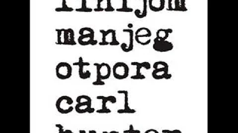 Carl Hunter - Himna