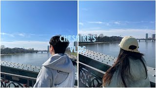 [Cheshire's Vlog #45] 직장인으로 변신! 드디어 만난 우리 / 🇩🇪 프랑크 푸르트 일상