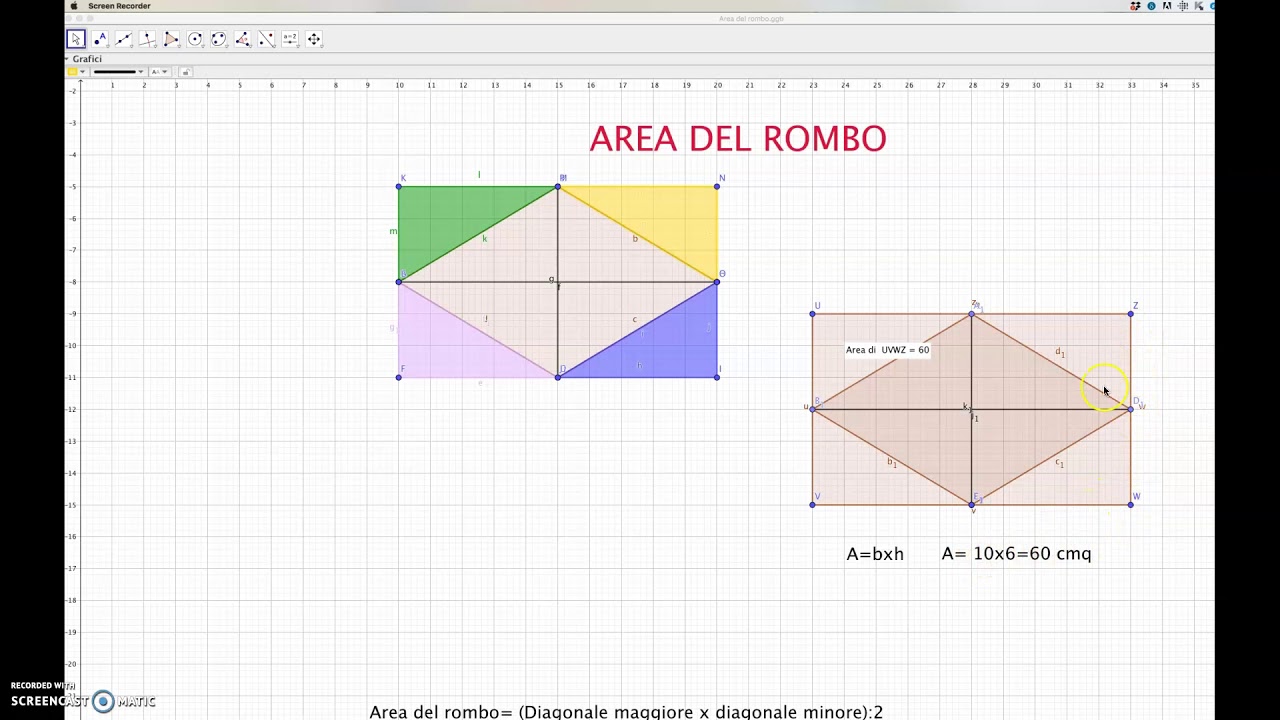 Come Trovare Le Diagonali Del Rombo