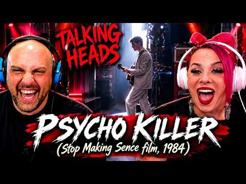 Talking Heads - Psycho Killer (Stop Making Sence film, 1984) THE WOLF HUNTERZ REACTIONS