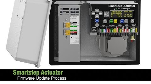 SmartStep Actuator Firmware Update