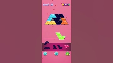 Block!Triangle puzzle:Tangram⬅️Level 52 Mania5
