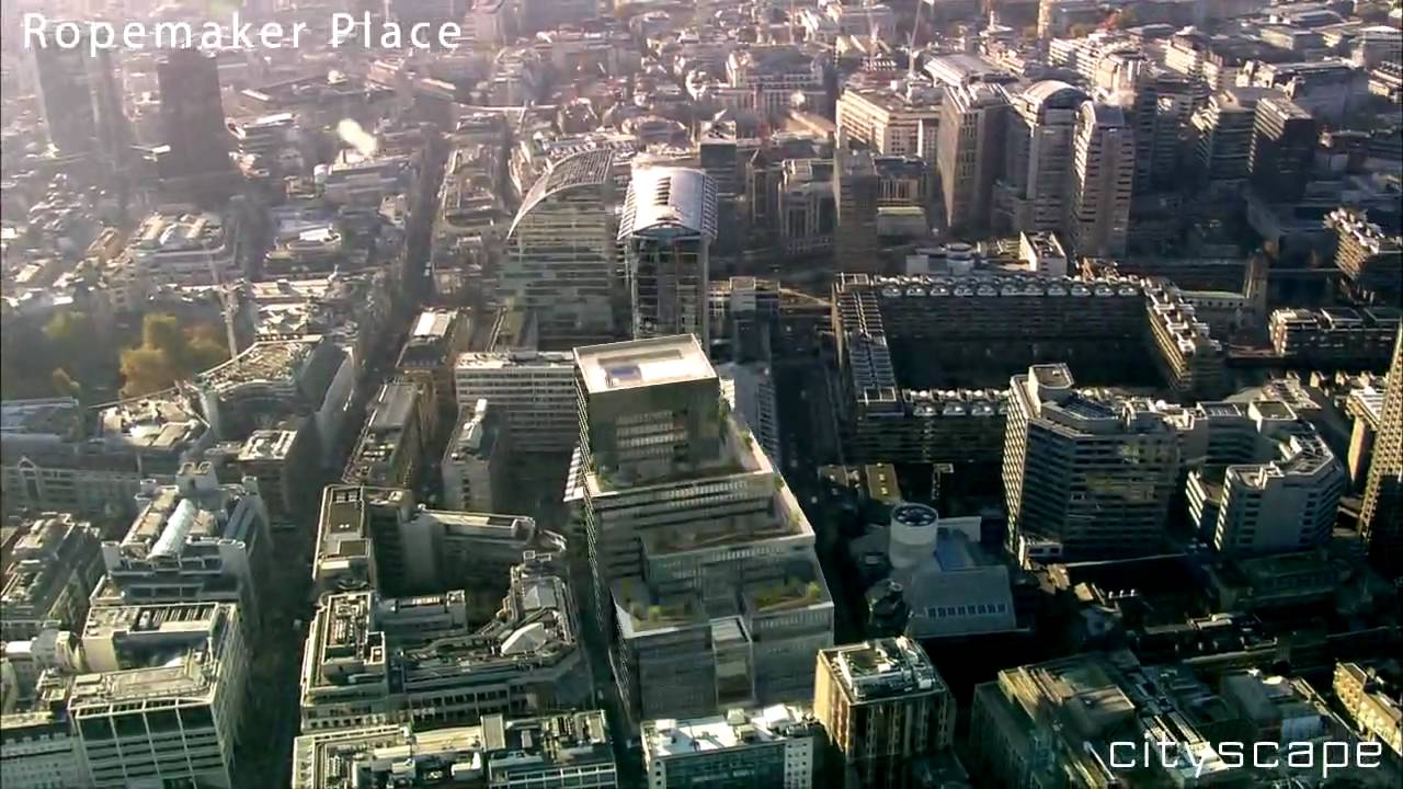 Cityscape Digital Ltd - Ropemaker Place, London, UK - YouTube