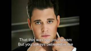 Video thumbnail of "Michael Buble   Let me go home  with LYRICS"