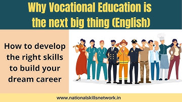 Why Vocational Education is the next big thing (English)