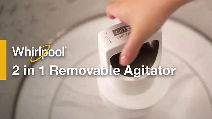 Whirlpool® 2 in 1 Removable Agitator  Washing Machine - DayDayNews