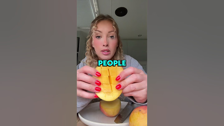 Best Way To Cut Mangos🥭