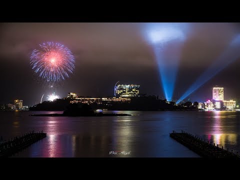 2017-10-21 日月潭花火節--拍失敗的煙火