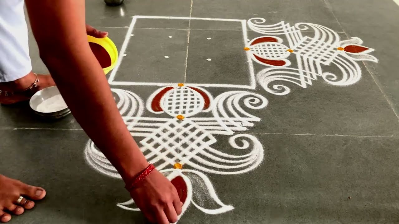 margazhi madham padikolam designs| Simple muggulu designs| easy rangoli designs| Beginners kolam