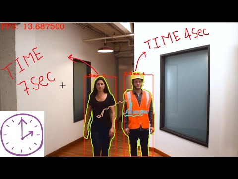9. Calculating the Dwell Time of person in frame | OpenVino Windows | C++