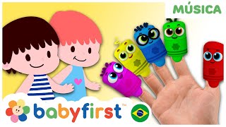 Vídeos Educativos | Canciones infantiles | Familia Dedo | As rodas do ônibus | BabyFirst Brasil