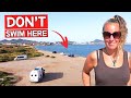 This is messed up  we slept by a dead lagoon   picked up hitchhikers  fulltime vanlife spain