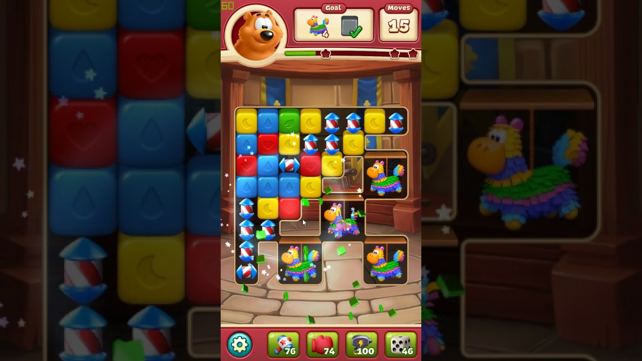 Toon Blast level 1262