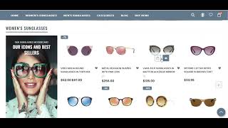 Theme shopify Infinit Sunglasses l The Best theme shopify store #shopify #shopifydropshipping