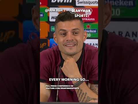 'We drink BLOOD every morning!' 🧛👀 | Granit Xhaka on how Bayer Leverkusen manage their nerves