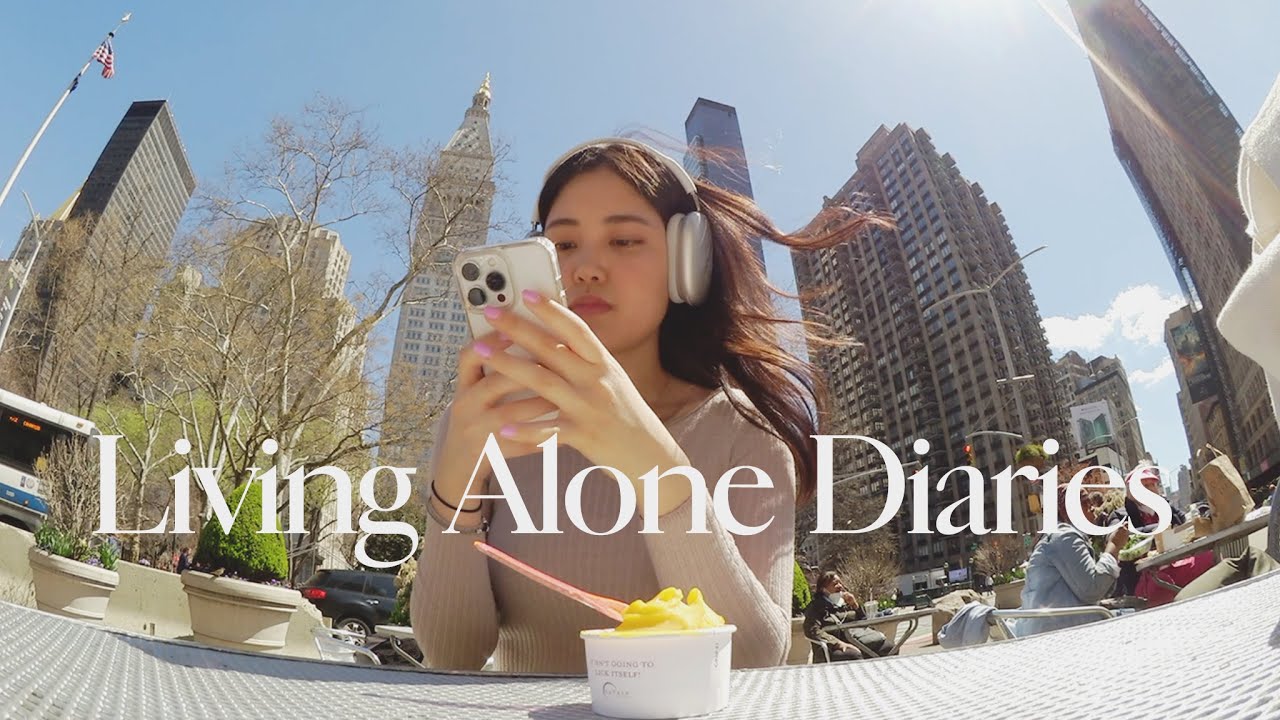 ⁣Living Alone Diaries | Spring time in NYC, my appetite and body image, hair and style refresh!