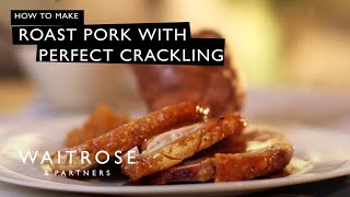 How to roast pork shoulder and get perfect crackle recipe in a Weber