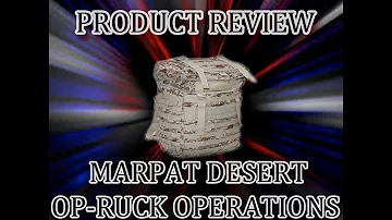 Desert OP-RUCK Operations Rucksack \PRODUCT REVIEW /GIVEAWAY