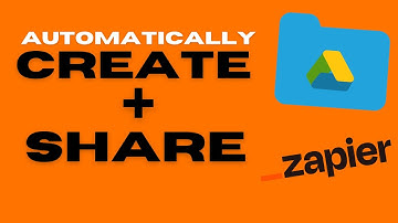 How to Create and Share a Google Drive Folder Using Zapier