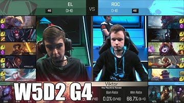 Elements vs ROCCAT | Week 5 Day 2 S6 EU LCS Spring 2016 | EL vs ROC G2 W5D2