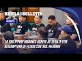 18 ex-Marines arrive at Senate for resumption of flood control hearing