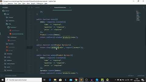 #MiTutorialUPS: Cómo funciona un CRUD básico en Laravel 7