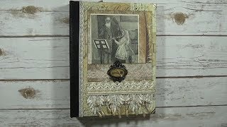 Large Antique Music Junk Journal