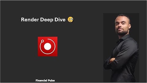 AI Frontier: Render — A Deep Dive into Decentralized Compute & Rendering 🧐