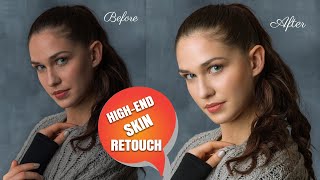 High End Skin Retouching & Softening in Photoshop Tutorial