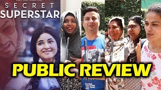 Secret Superstar PUBLIC REVIEW - First Day First Show - Aamir Khan, Zaira Wasim Secret Superstar PUBLIC REVIEW - First Day First Show - Aamir Khan, Zaira Wasim