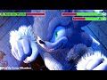 Sonic: Night of the Werehog (2008) with healthbars