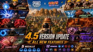 4.5 Update All Features And 5 Recalls System | Ninja Assemble Update 12 Powers Is Here | PUBGM
