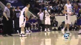 Jimmer Fredette has Wicked Range of 3's (Or as several said 4 point land!)