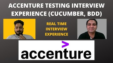 Accenture Testing Interview Experience | Real Time Interview Questions and Answers