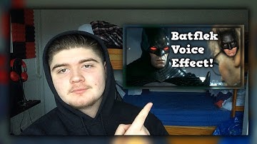 Quick Talk About The Batman Arkham Knight With Batfleck Voice Effect Video!!! (Extra Clip At End)