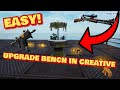 *EASY* How To Get an Upgrade Bench in Fortnite Creative (Charge Shotgun, Gold Rapid Fire SMG)