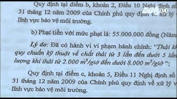 VTC14_TP.HCM: Nhiều cơ sở sản xuất sau di dời vẫn gây ô nhiễm