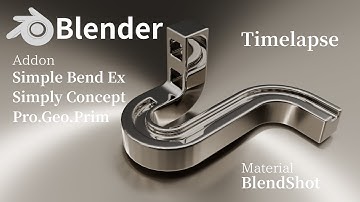 Blenderのアドオン「simple-bend-ex」の紹介動画です。概要欄にURLがあります。#blender #addon #simplebendex