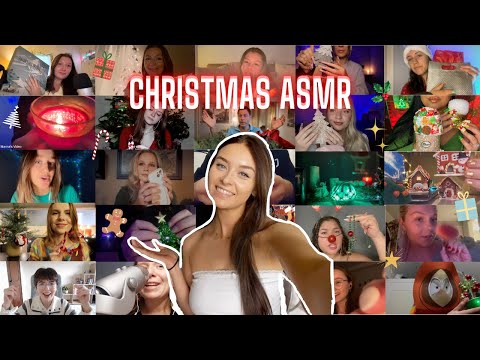 SUBSCRIBERS DO CHRISTMAS ASMR! 🎄🎅🏻🤶🏼🎉 (PART 1)