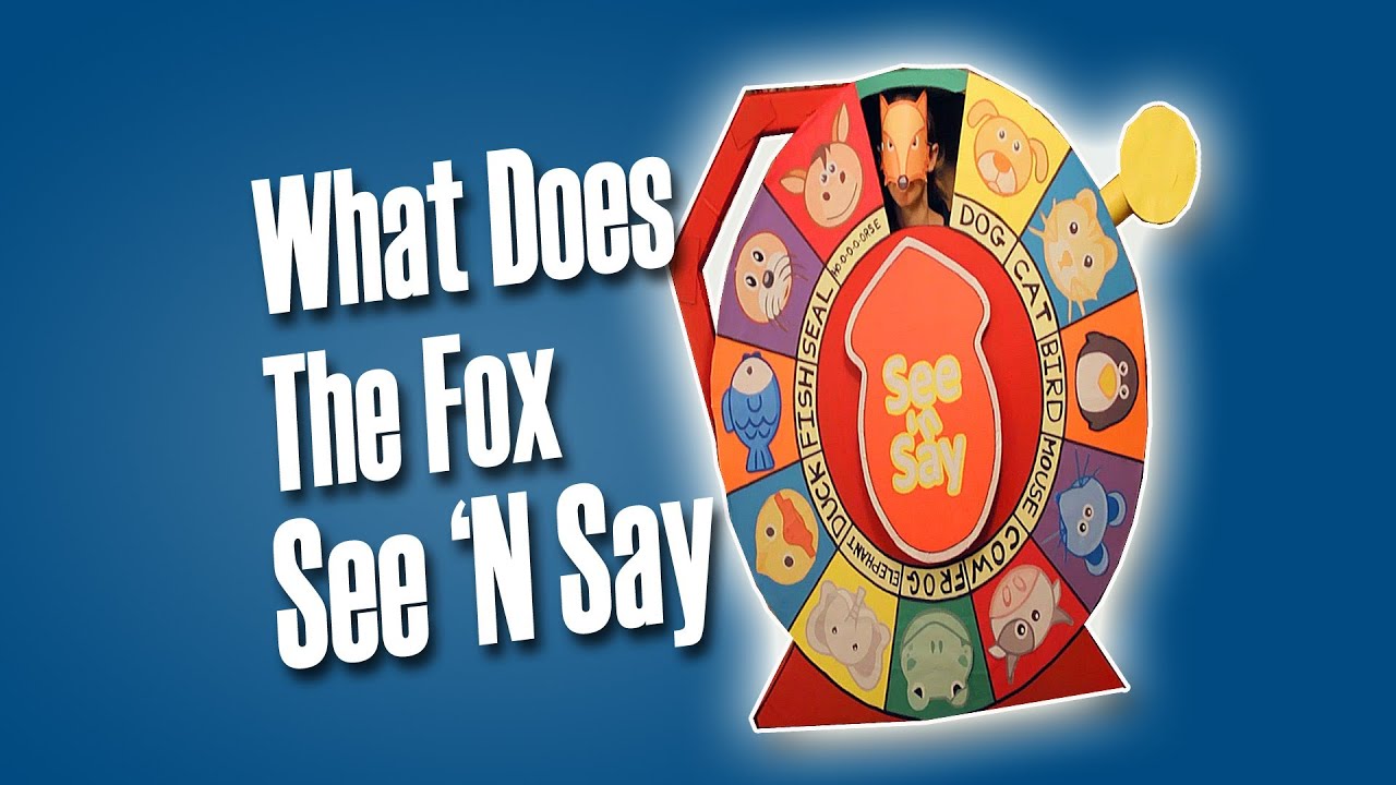 What Does The Fox SEE 'N SAY Costume! 