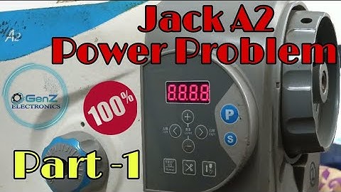 Jack A2 machine Power problem Kaise Solve kare. How to solve power restart problem in jack machine??