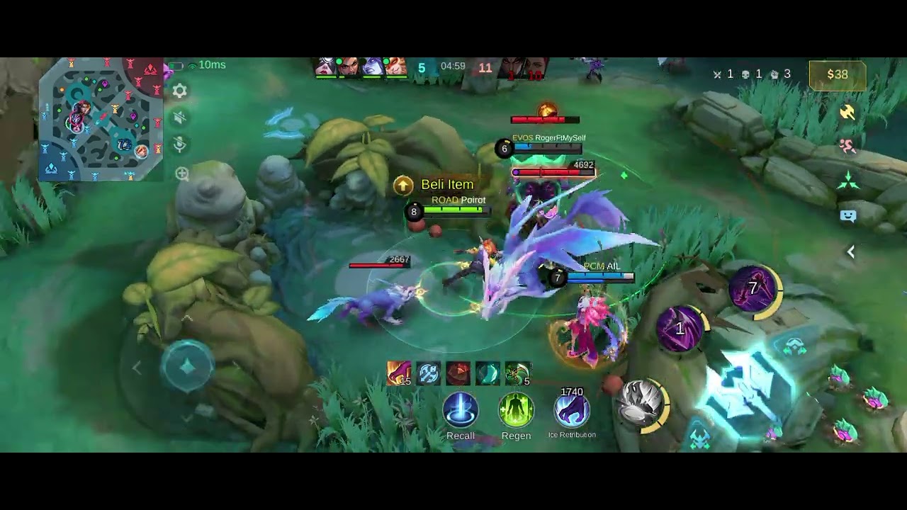 Hanzo kembali menjadi mimpi buruk! #mobilelegends #wonosobo #hanzogameplay #hanzorevamp