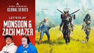 Let’s Play Apex Legends with ALGS Pros Monsoon & Zach Mazer | Complexity | Cloud9