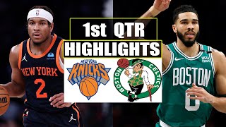 Boston Celtics vs New York Knicks 1st QTR GAME HIGHLIGHTS | April 11 | 2024 NBA Season