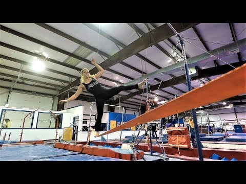 SLACKLINING AT ALL AMERICAN GYMNASTICS (WITH TUTORIAL AND TIPS/ADVICE)