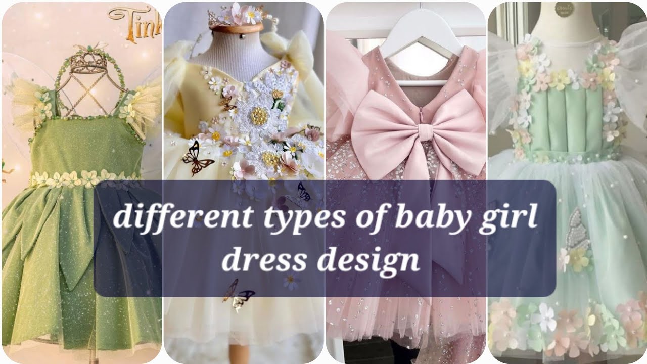 Baby Girl New Baby Fashion Design Dress Blended Stuff main image 1