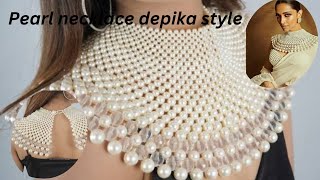 pearl necklace#diy #design