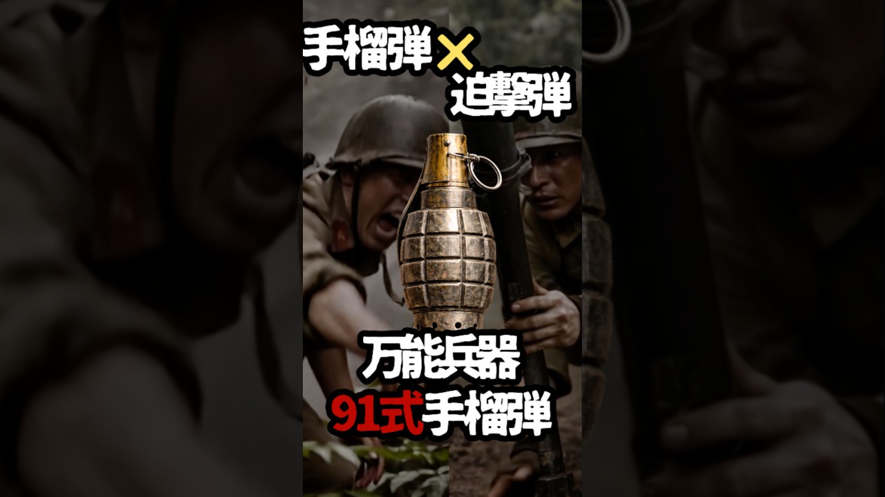 日本軍の秘密兵器！地雷にも罠にも！万能すぎる九一式手榴弾 #九一式