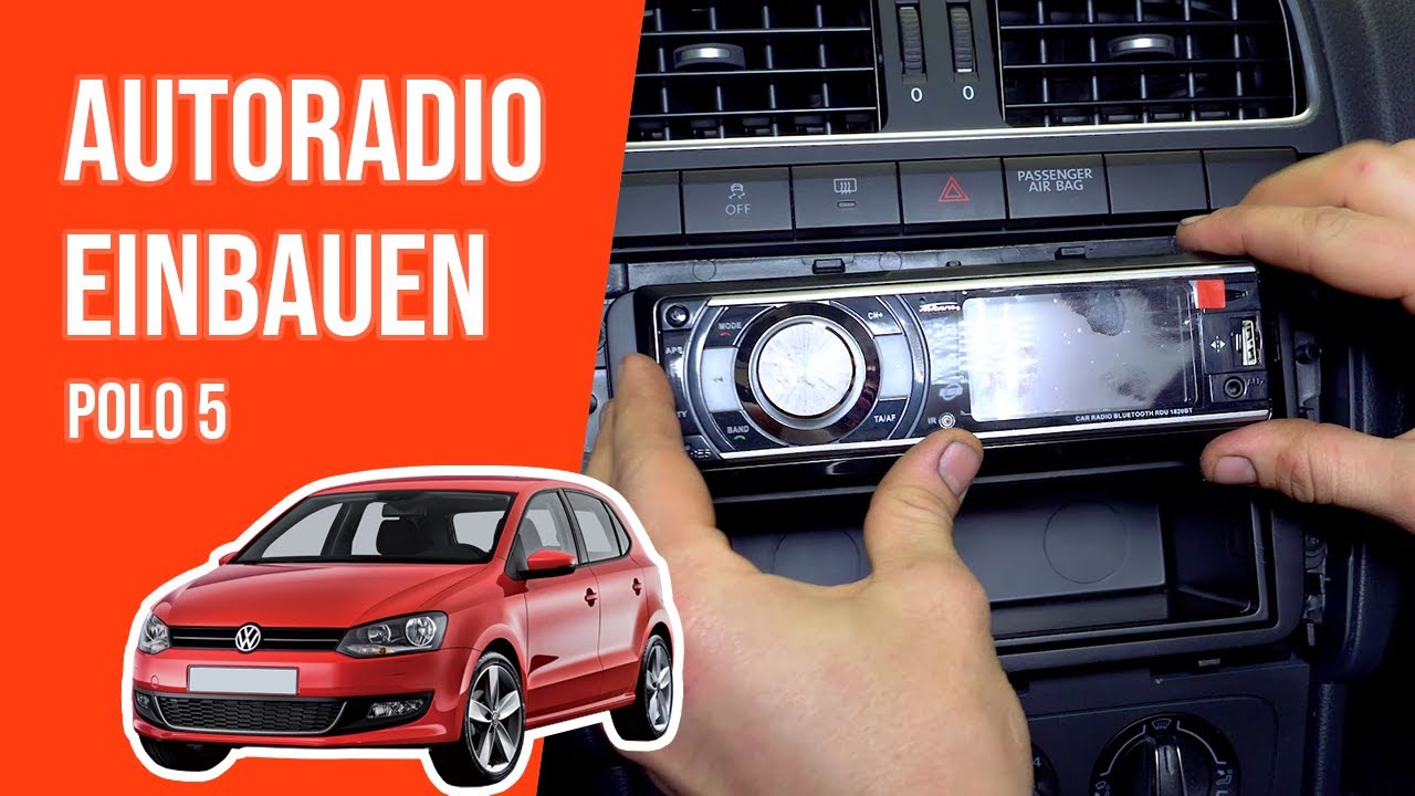 Autoradio im Polo 5 einbauen 📻 